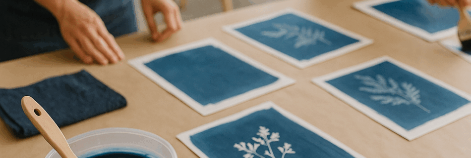 Was ist Cyanotypie? Alles was du über diese Kunstform wissen musst.