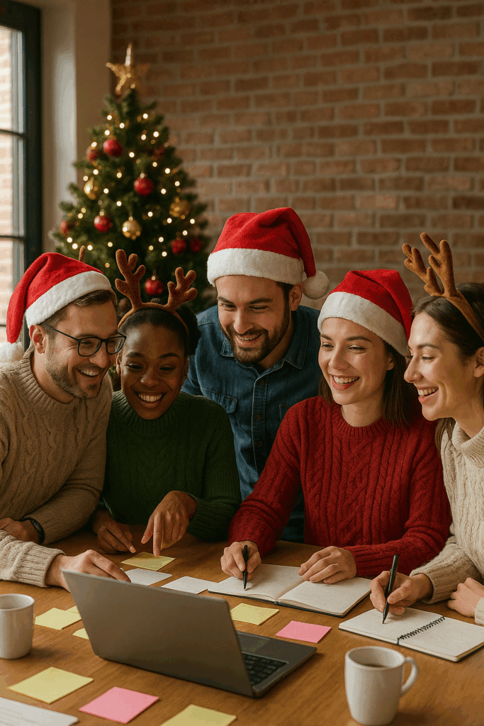 Weihnachtliche Teambuilding-Events: Gemeinsam feiern & stärken